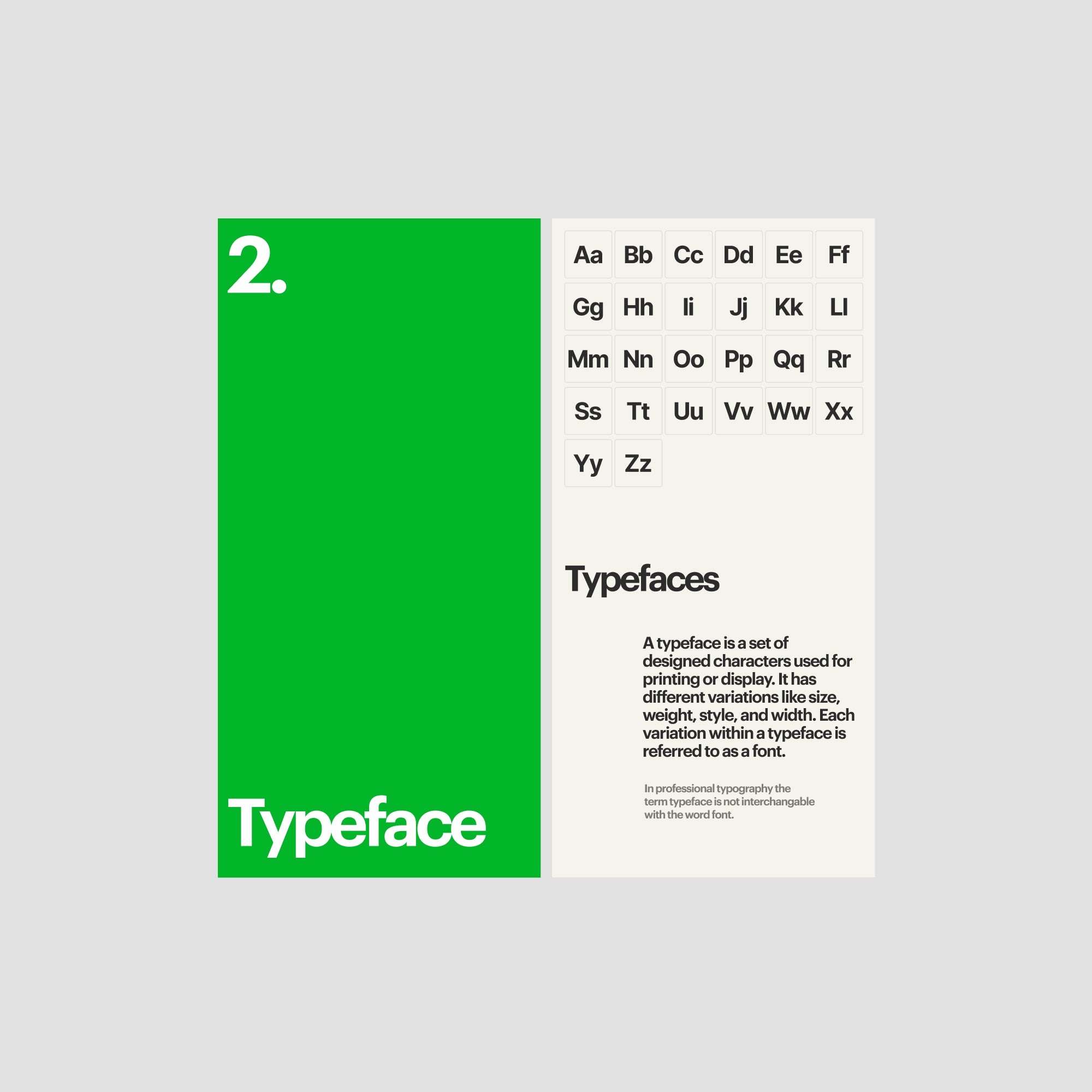 Analogue Type Guide