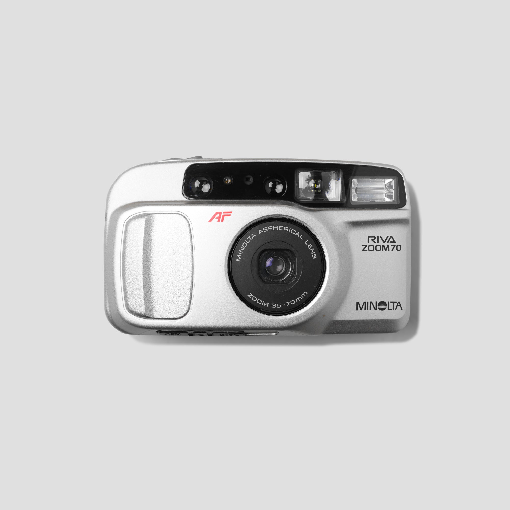 Buy Minolta Riva Zoom 70 Silver now at Analogue Amsterdam
